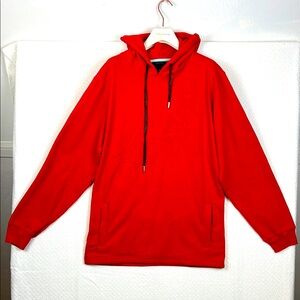 Cordova Collab Red Hoodie Sz. 3XL NWT Embroidered Top Unisex w. Zip Pockets
